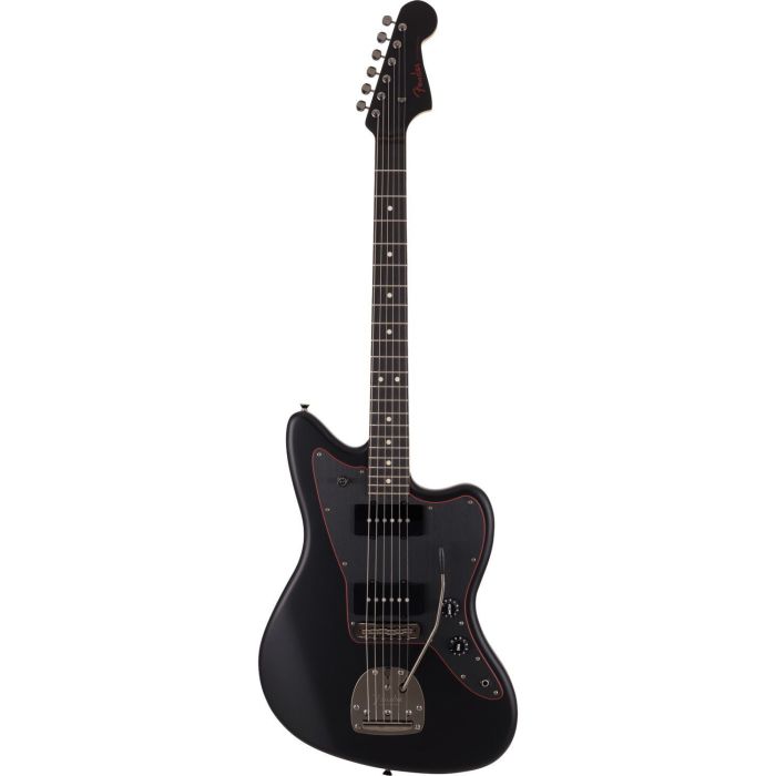 Fender Ltd Hybrid II Jazzmaster RW Noir Black front view