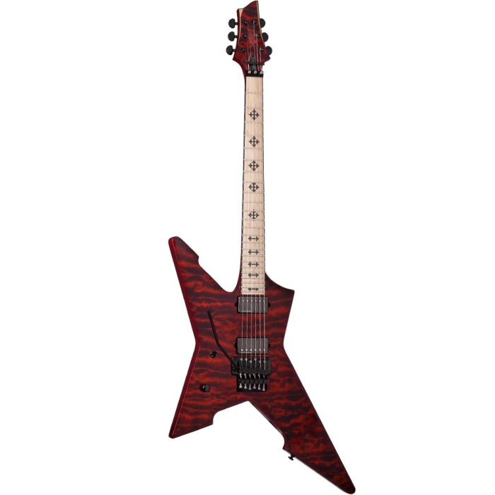 Schecter Jeff Loomis Cygnus JLX-1 FR LH in See-Thru Cherry