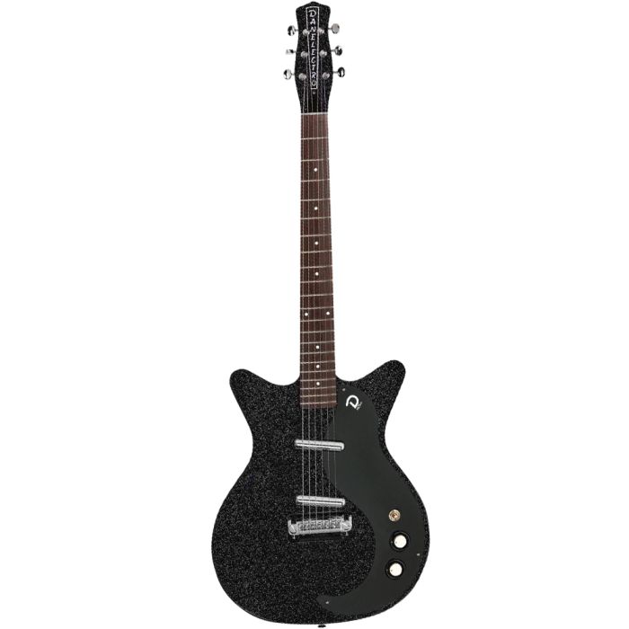 Danelectro Blackout 59 Guitar - Black Metalflake