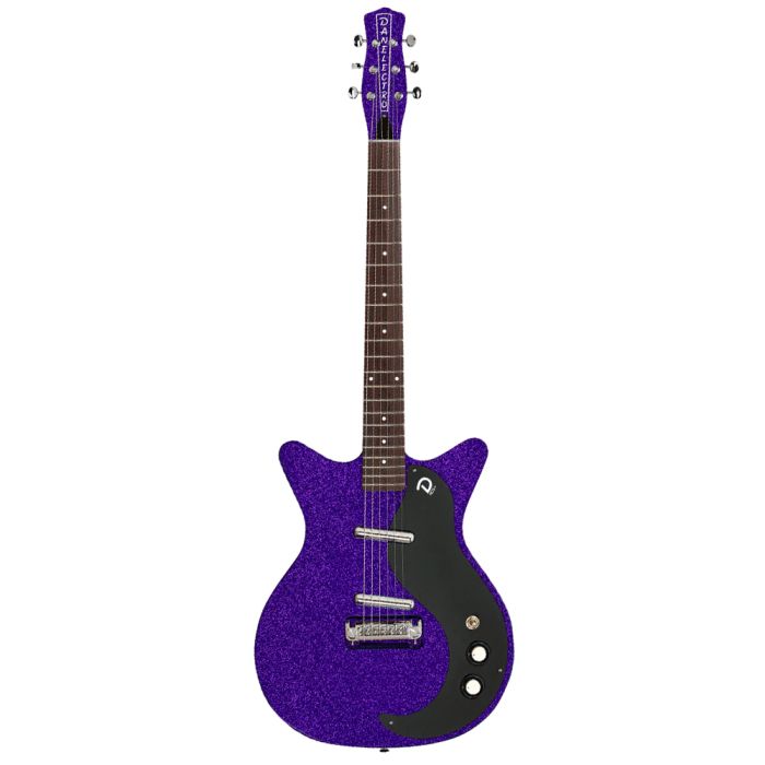 Danelectro Blackout 59 Guitar - Purple Metalflake