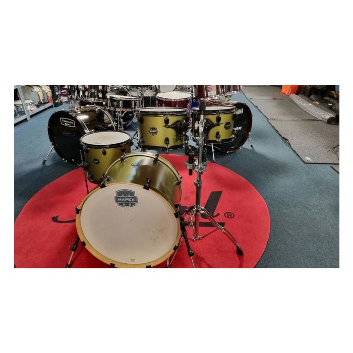 Pre-Owned Mapex Armory Mantis Green 22,10,12,14 front