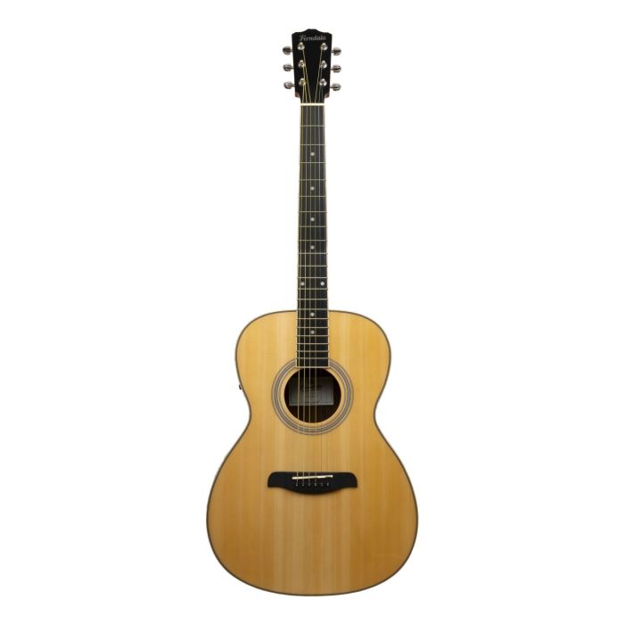 Ferndale OM2-E-N Electro Acoustic Guitar Natural Front