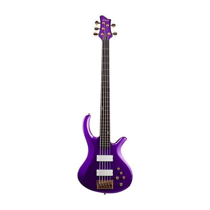 Schecter FreeZesicle-5 Purple Electric Bass Guitar