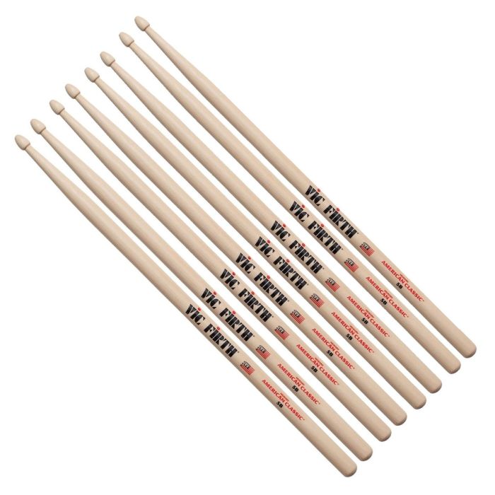 Vic Firth VF-5B Value Pack - 4 Pack