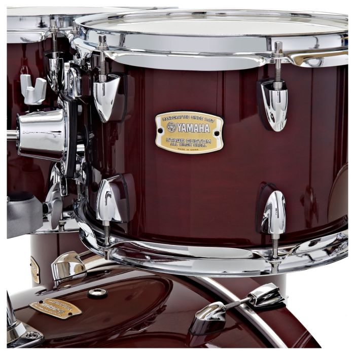 Yamaha Stage Custom Birch Shell Pack, Cranberry Red finish