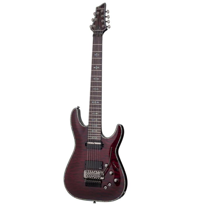 Schecter Hellraiser C-7 S FR Black Cherry front