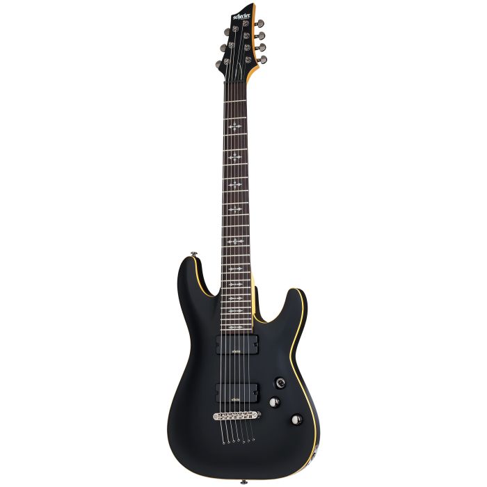 Schecter Demon-7 Aged Black Satin LH