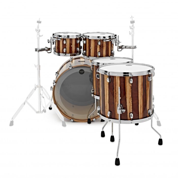 Tama Starclassic Performer 5pc Shell Pack - Caramel Aurora back