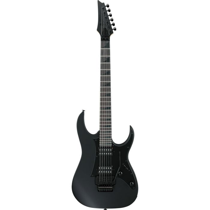 Ibanez Grgr330ex bkf Black Flat Electric Guitar, front view