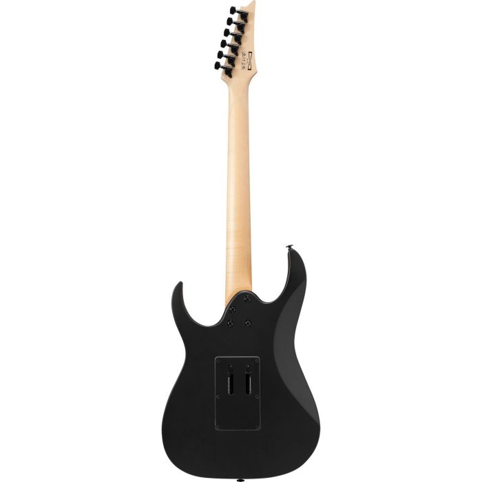 Ibanez Grgr330ex bkf Black Flat Electric Guitar, rear view
