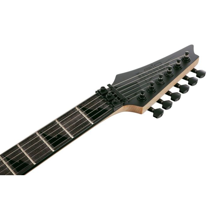 Ibanez Grgr330ex bkf Black Flat Electric Guitar, headstock front