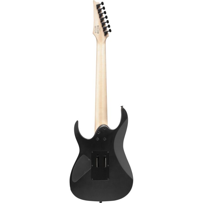 Ibanez Rg7420ex bkf Black Flat 7 String Electric Guitar, rear view