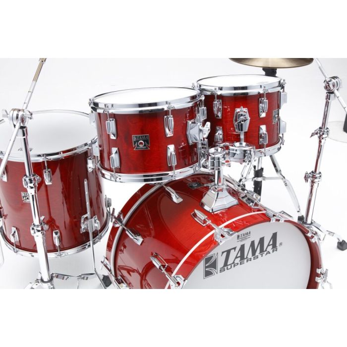 Tama Superstar 4pc Drum Shell Pack 22" Cherry Winetoms