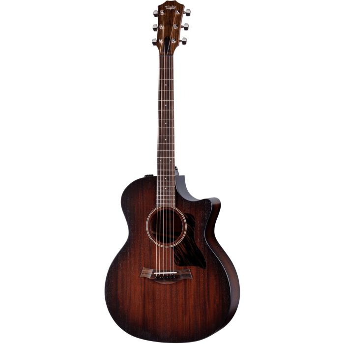 Taylor AD24ce Electro Acoustic Guitar, Sapele Back and Sides front view