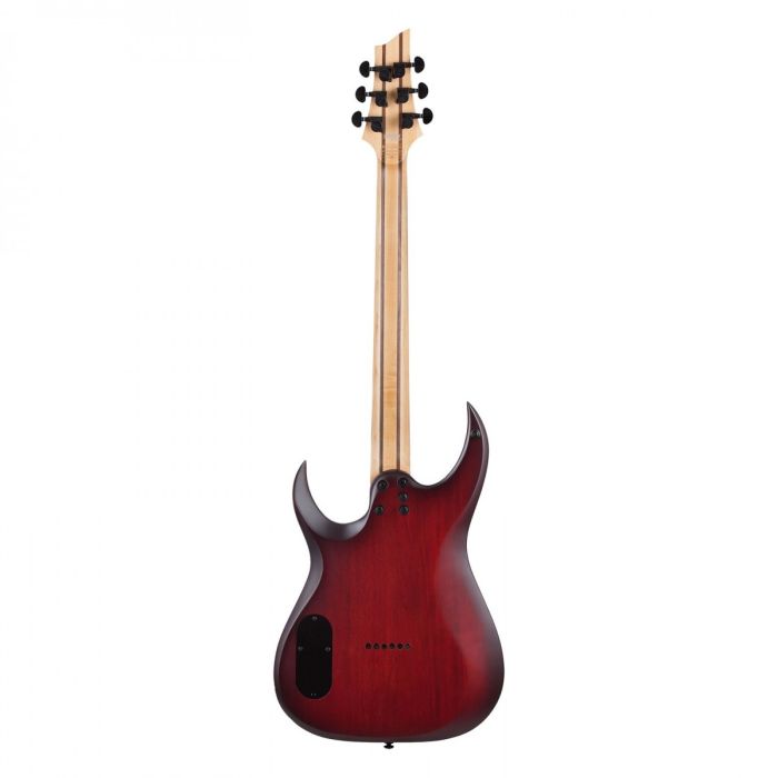 Schecter Sunset-6 Extreme Scarlet Burst back