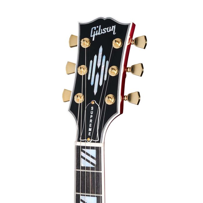 Gibson SG Supreme Wine Red Headstock