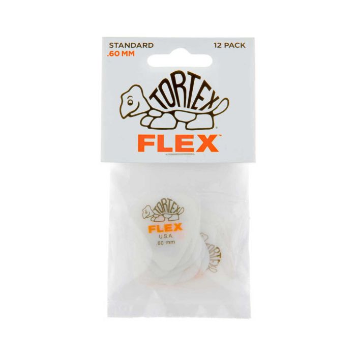 Dunlop Tortex Flex Standard 0.60mm Players (12 Pack)