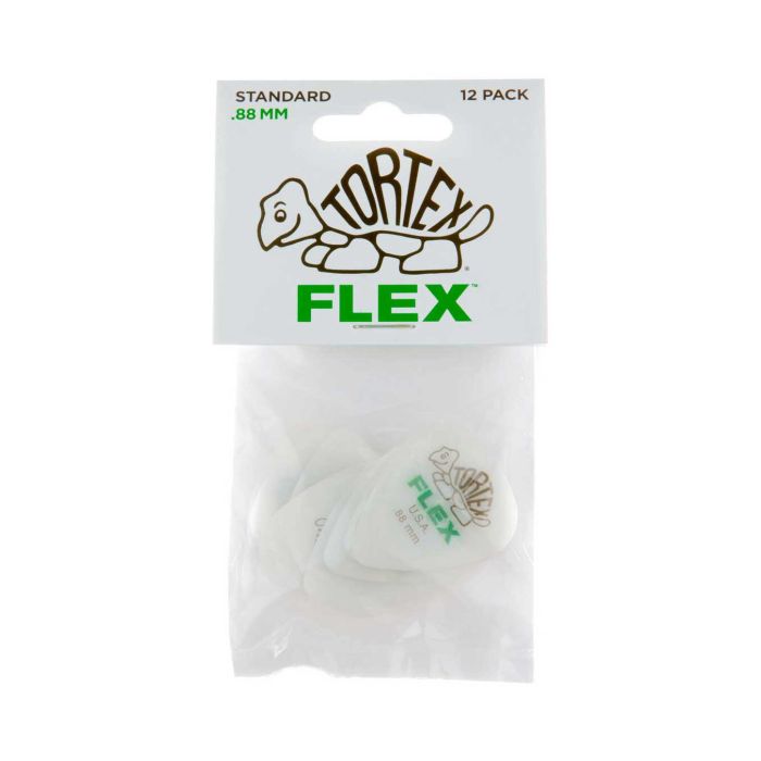 Dunlop Tortex Flex Standard 0.88mm Players (12 Pack)