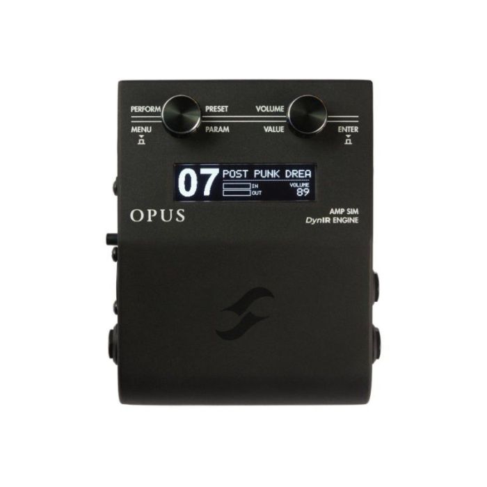 Two Notes Opus Multi-Channel Amp and Cab Sim top-down view