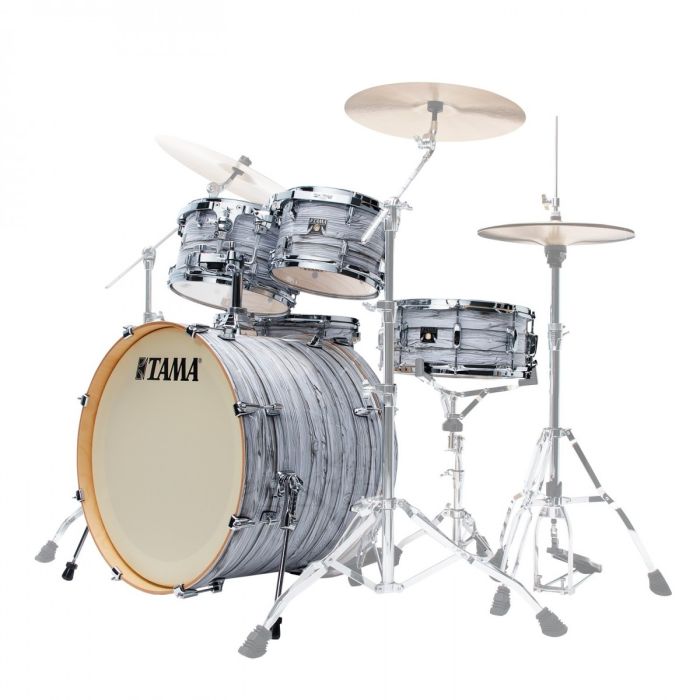 Tama Superstar Classic 20/10/12/14/14s, Ice Ash Wrap  side