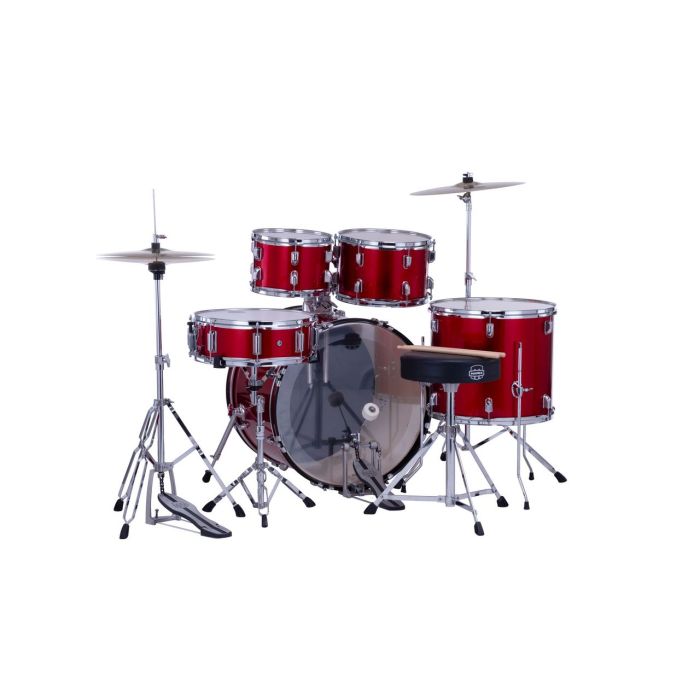 Mapex Comet Series Infra Red Kit 22" Inc Hardware, Drum Throne and Cymbals back