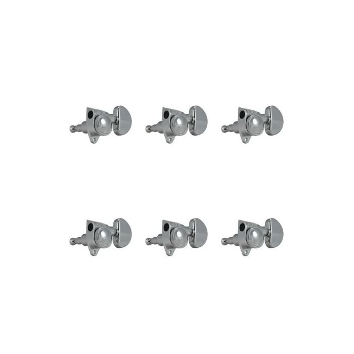 Grover Roto Grip 3/3 Tuners Chrome