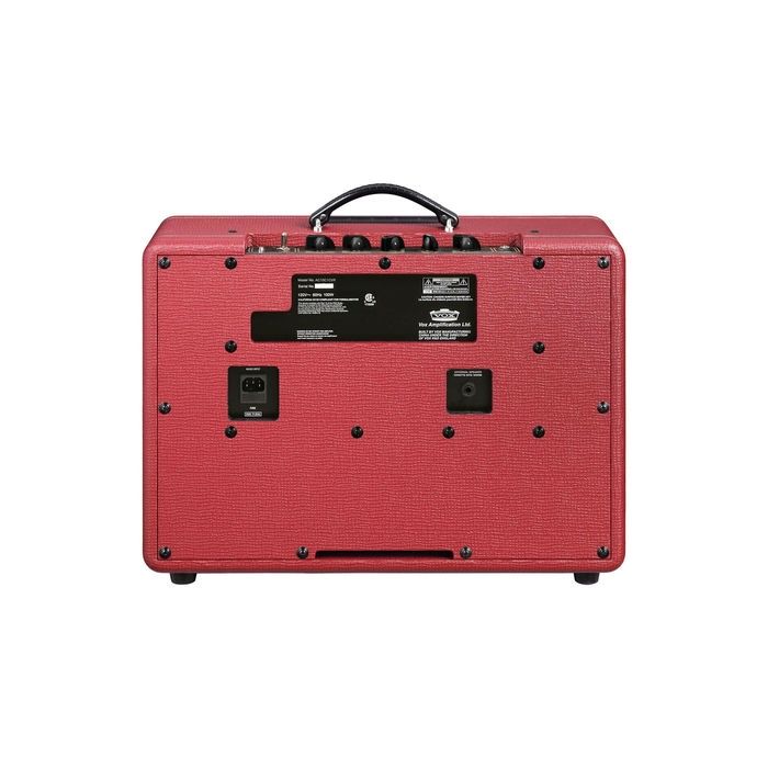 Vox AC10 Classic Vintage Red Guitar Amplifier back