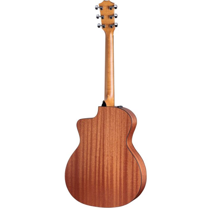 Taylor 114ce-S Grand Auditorium Guitar, Sapele, Natural rear view