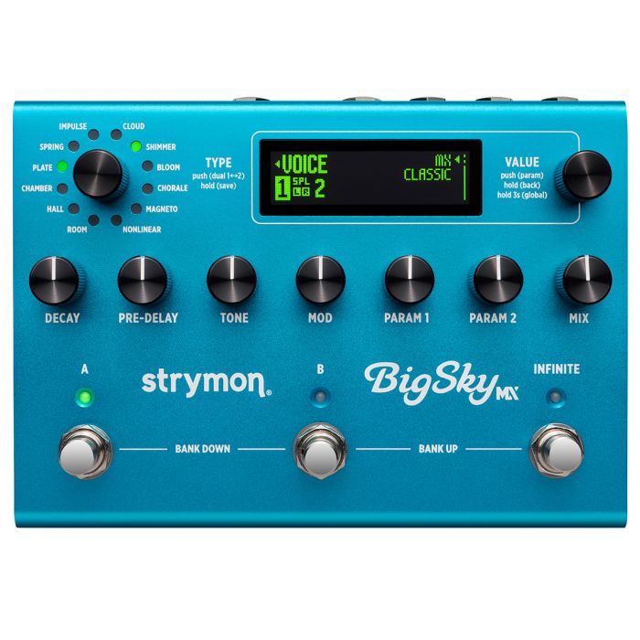 Strymon Big Sky MX Dual Engine Multi Reverb