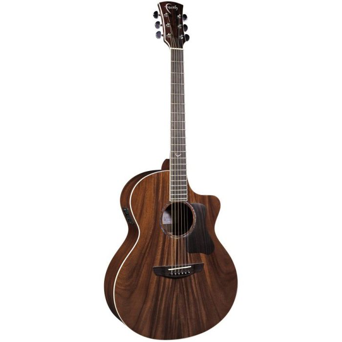 Faith NEXUS Series Neptune CE Electro Acoustic, Coffee Brown front view