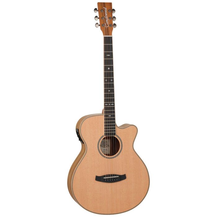 Tanglewood Reunion Pro TRU4CEPW Acoustic Guitar, Pacific Walnut front view