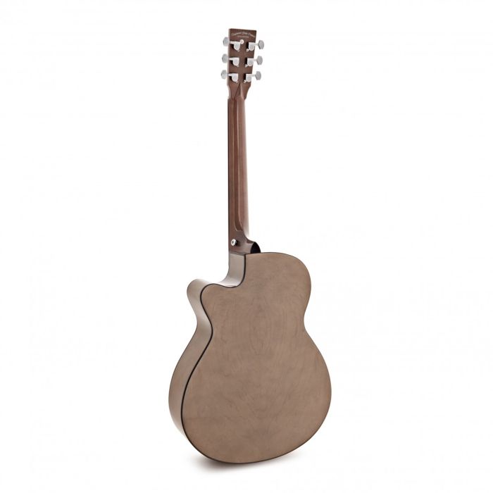 Tanglewood Azure Super Folk Cutaway, Pacific Walnut Top and Maple with Tanglewood Premium Plus System Harbour Grey back