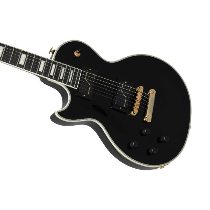 Epiphone Matt Heafy Les Paul Custom Origins (Incl. Hard Case: Left-handed) Ebony body