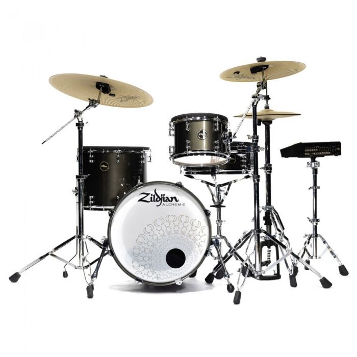 Zildjian ALCHEM-E Series Gold Electronic Drum Kit front