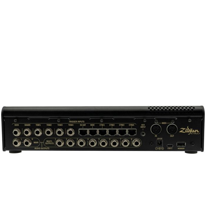 Zildjian ALCHEM-E Series Gold EX Electronic Drum Kit module back