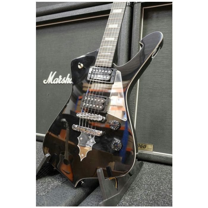 Pre-Owned Ibanez PSM10 Paul Stanley miKro Black body