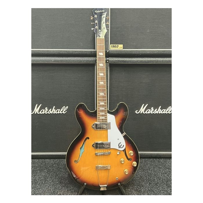 Pre-owned Epiphone Casino Semi-Hollow, Vintage Sunburst front