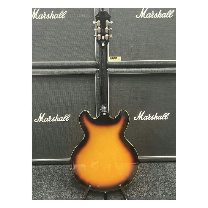 Pre-owned Epiphone Casino Semi-Hollow, Vintage Sunburst back