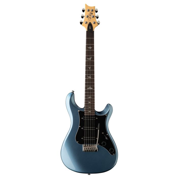 PRS SE NF3 Ice Blue Metallic Rosewood Fingerboard, front view