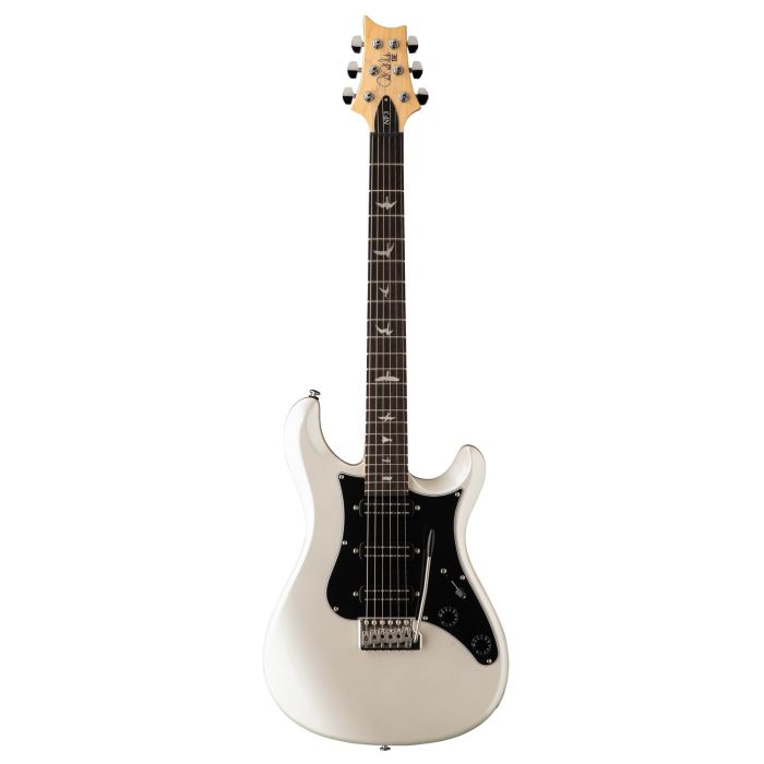 PRS SE NF3 Pearl White Rosewood Fingerboard, front view