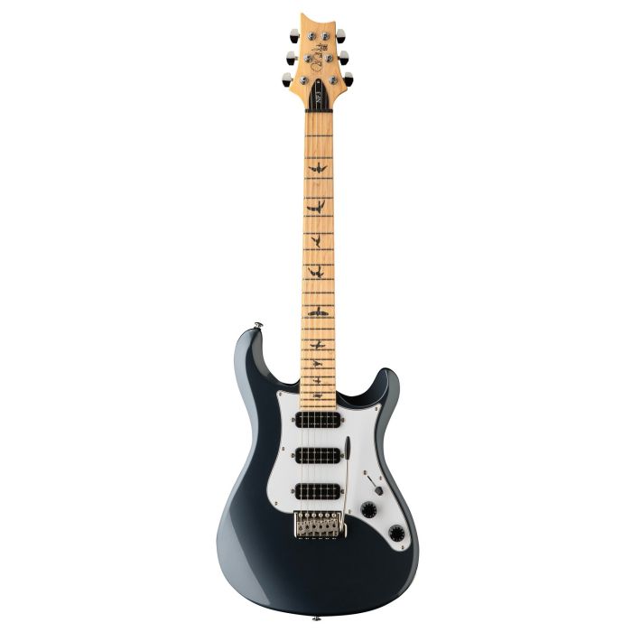 PRS SE NF3 Gun Metal Grey Maple Fingerboard, front view