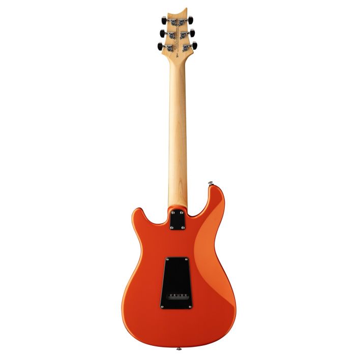 PRS SE NF3 Metallic Orange Maple Fingerboard, rear view