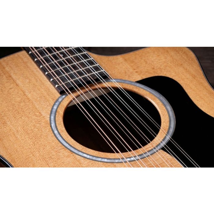 Taylor 254ce Plus Electro Acoustic Guitar sound hole