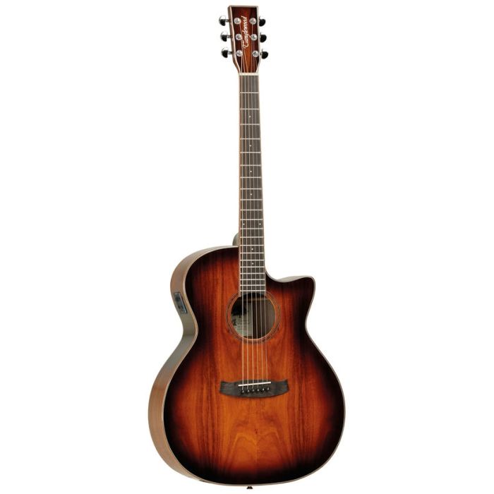 Tanglewood TWX6CEK Venetian Cutaway Electro Acoustic Guitar - Autum Burst Gloss front