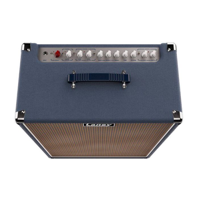 Laney Lionheart Foundry LFSUPER60 212 60w Guitar Amp Combo, top panel