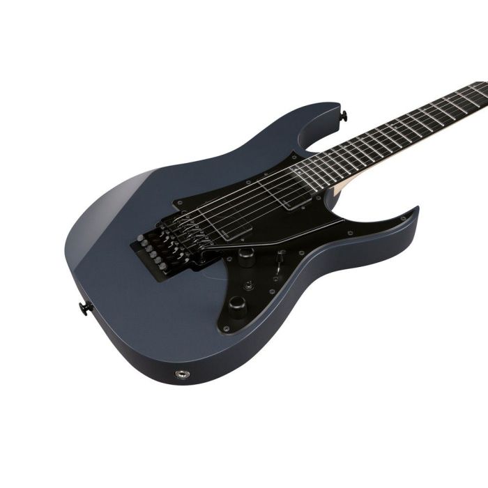 Ibanez RGR5130 GRM Prestige Electric Guitar Gray Metallic, angled view