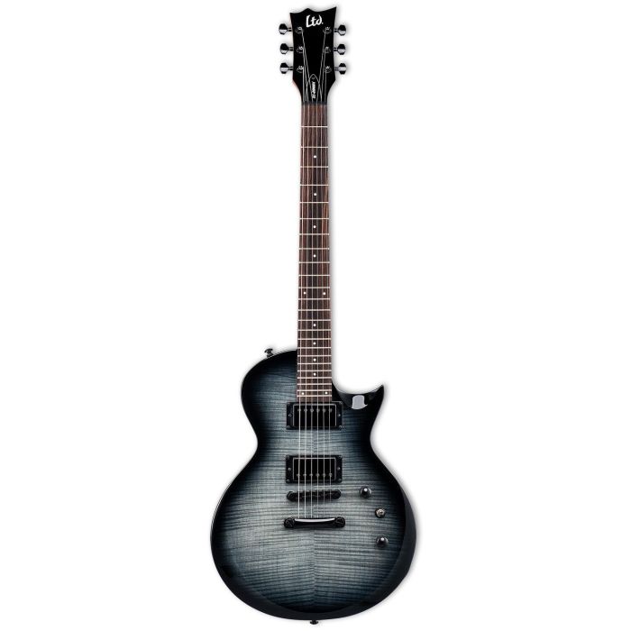 ESP LTD EC-200DX Electric Guitar Charcoal Burst, front view