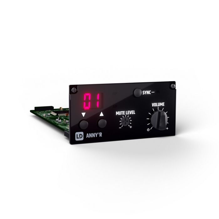 LD-Systems-ANNY-R-B8-Receiver-Module-Left-View