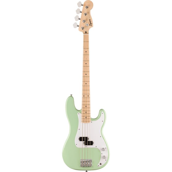 Squier FSR Sonic Precision Bass MN Surf Green, front view