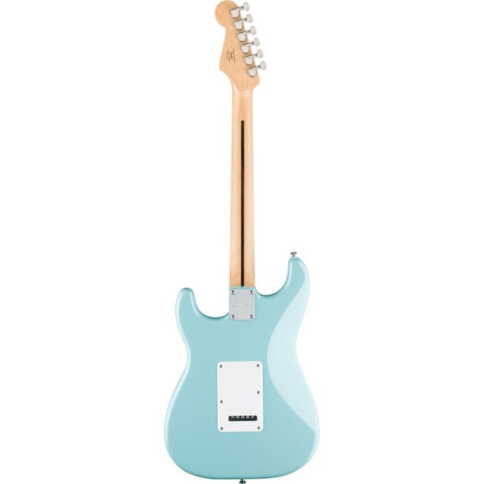 Squier FSR Sonic Stratocaster Hss MN Tropical Turquoise, rear view